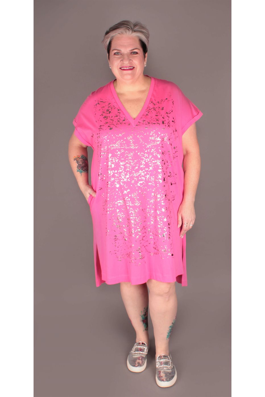 Robe / Tunique Mat Fushia